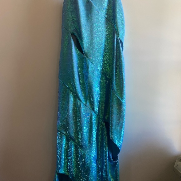 Off-White c/o Virgil Abloh
Women's Blue Sequined Cut Out Midi Dress 🍄 - Picture 6 of 13